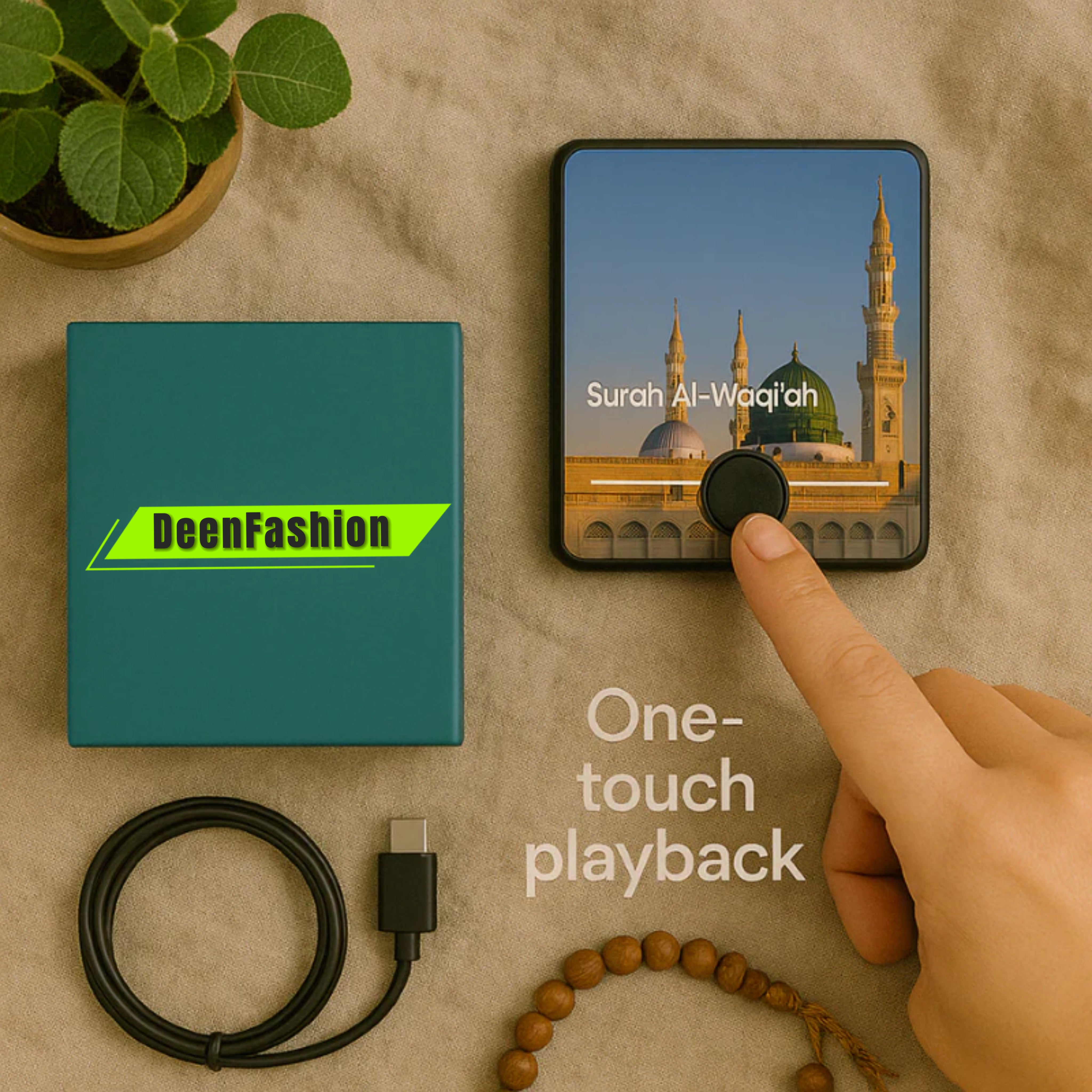 Quran Magnets™ Fridge Magnet that Plays Quran