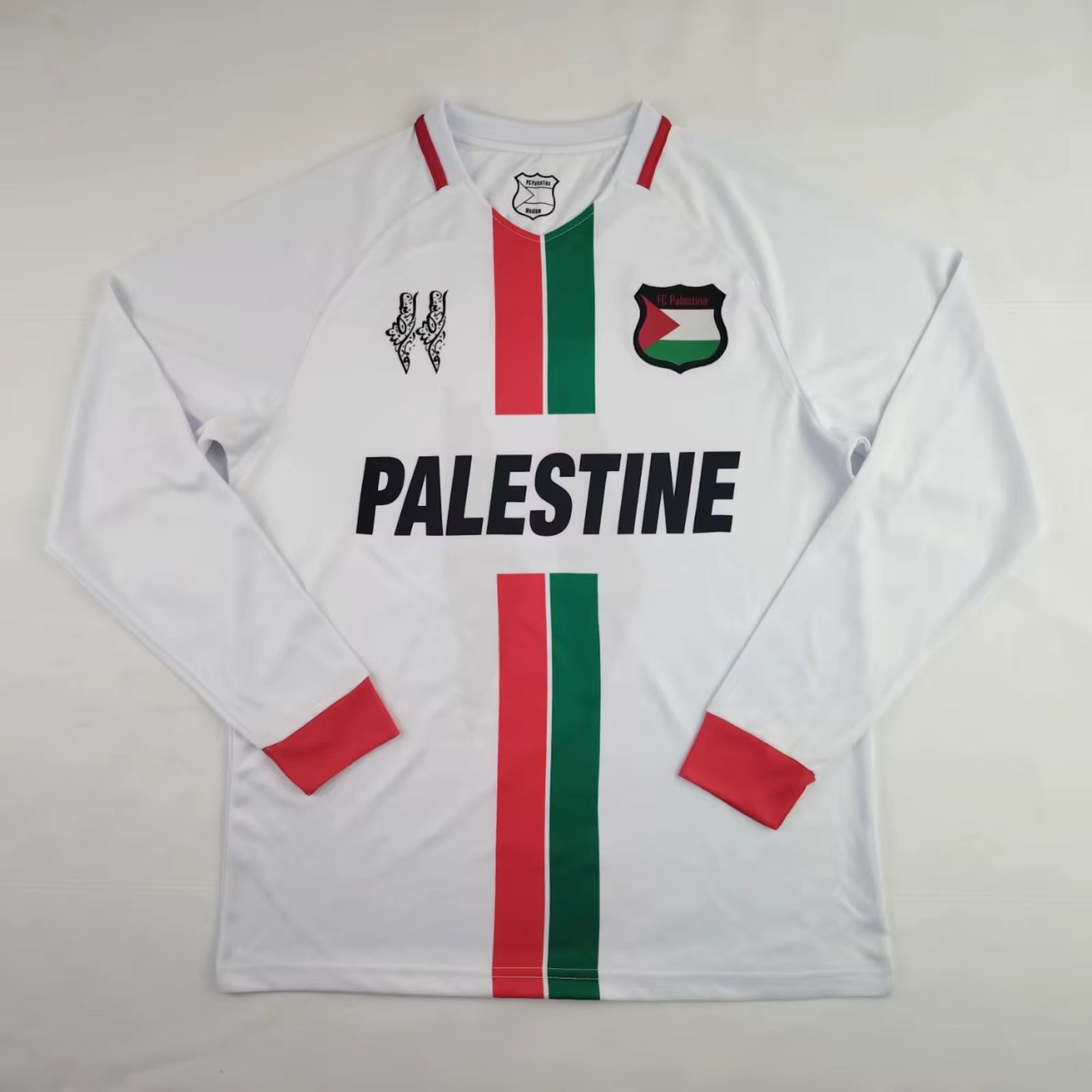 Palestina Fotbolls Jersey- Long Sleeve