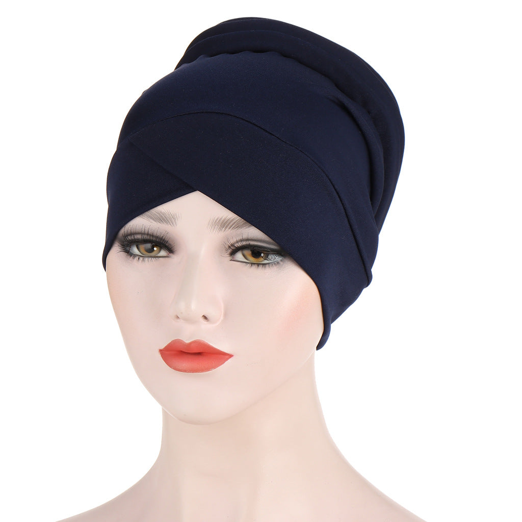 Enfärgad Turban