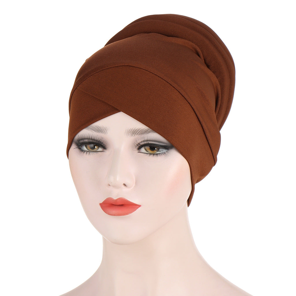 Enfärgad Turban