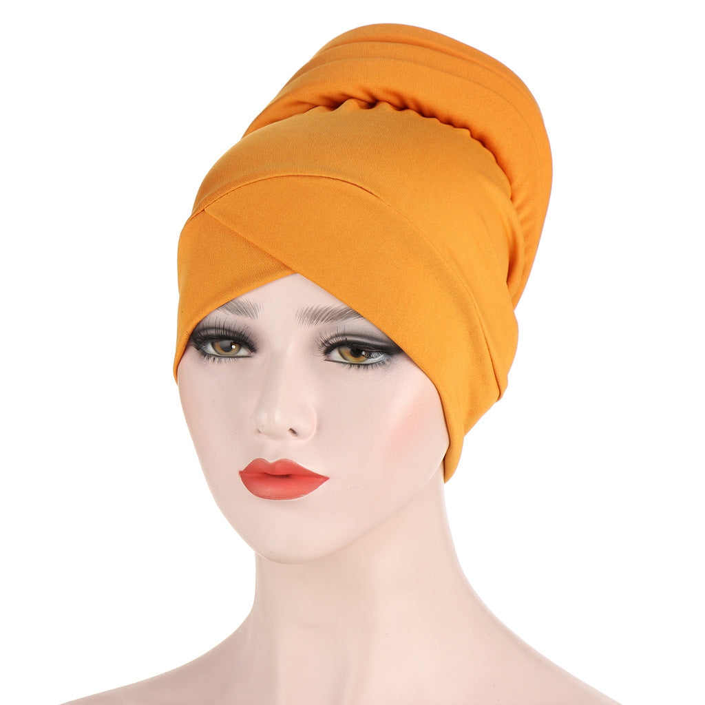 Enfärgad Turban