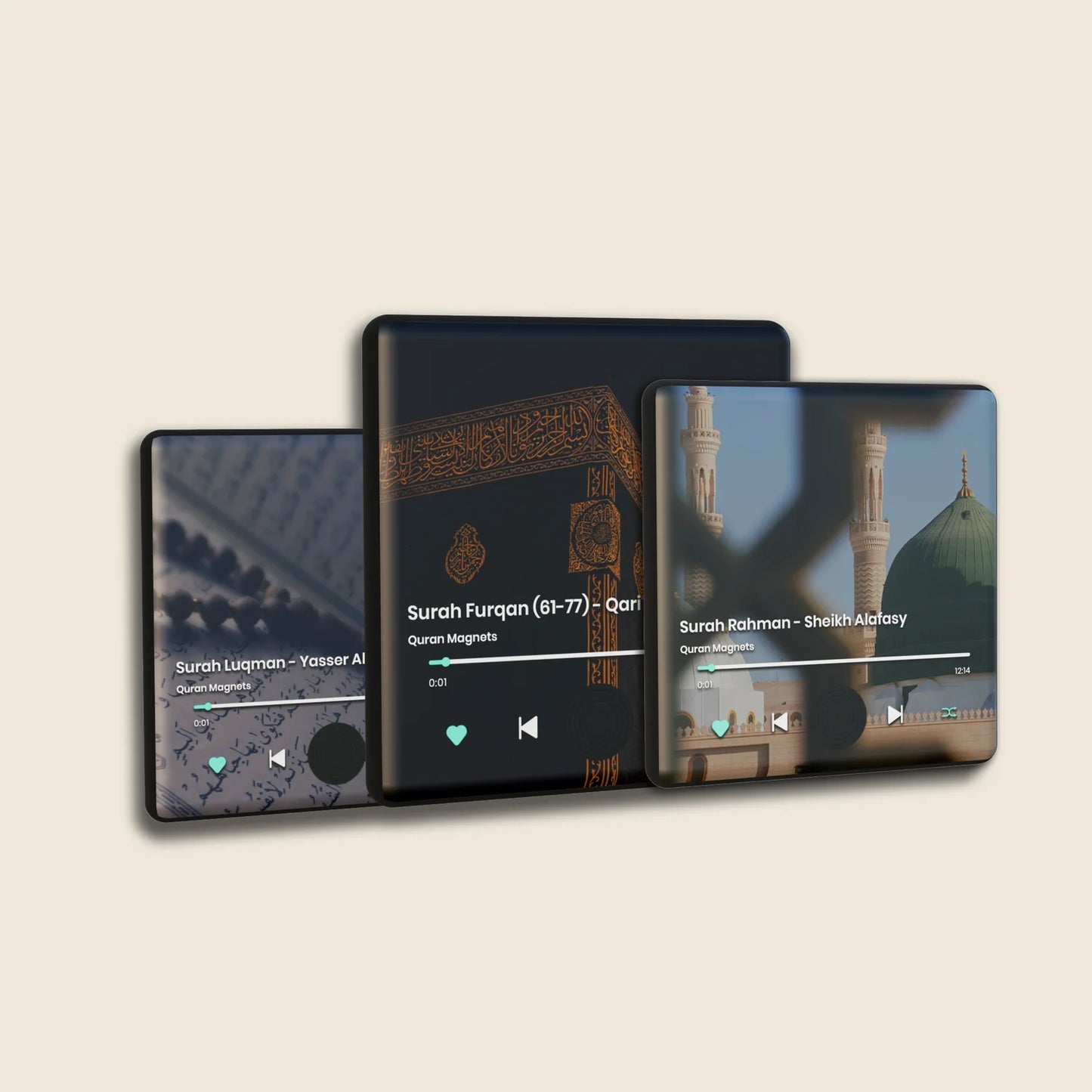 Quran Magneter™ Kylskåps magnet som spelar Quran