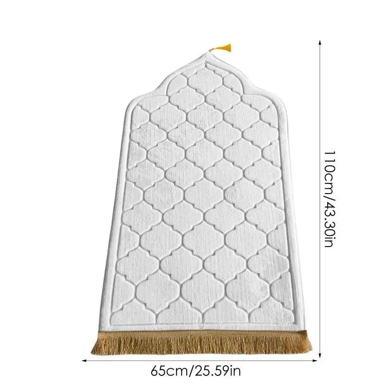 Präglad Lyxig  Böne Matta Anti-Slip