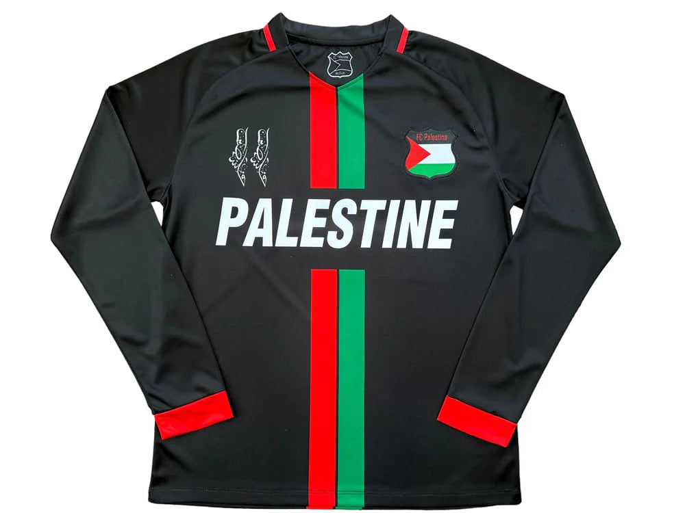 Palestina Fotbolls Jersey- Long Sleeve