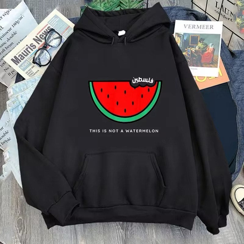 Hoodie- This is not a watermelon