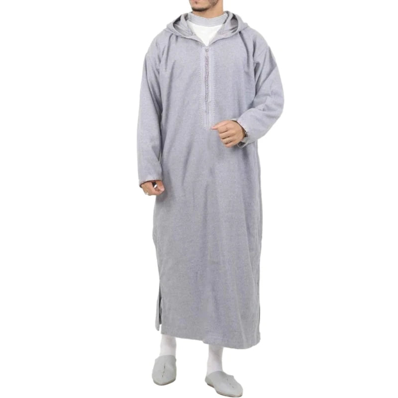 Thobe Kapuzen-Kaftan für Herren 