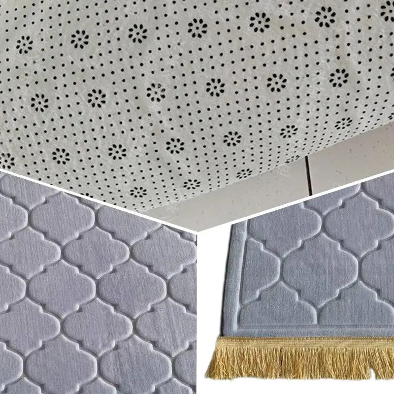 Präglad Lyxig  Böne Matta Anti-Slip