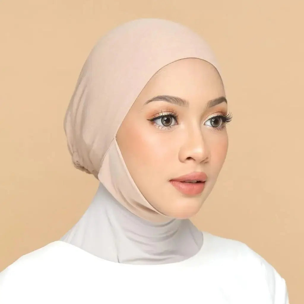 Mehrfarbiger elastischer Bandage-Hijab 