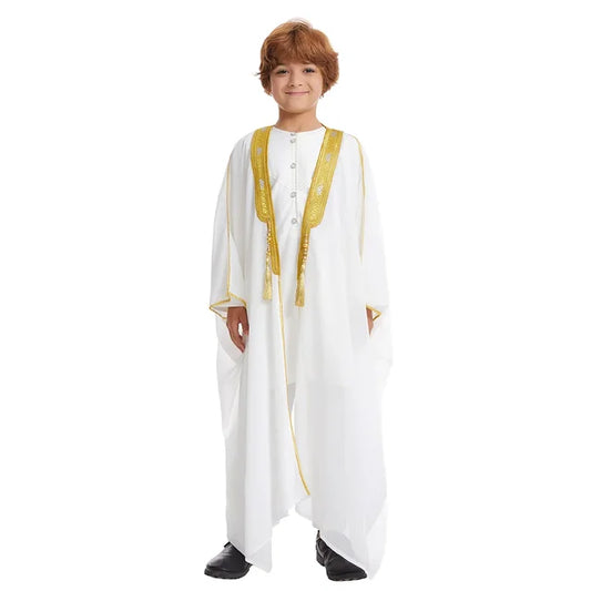 Saudi-Arabischer Thobe - Kaftan für Jungen 