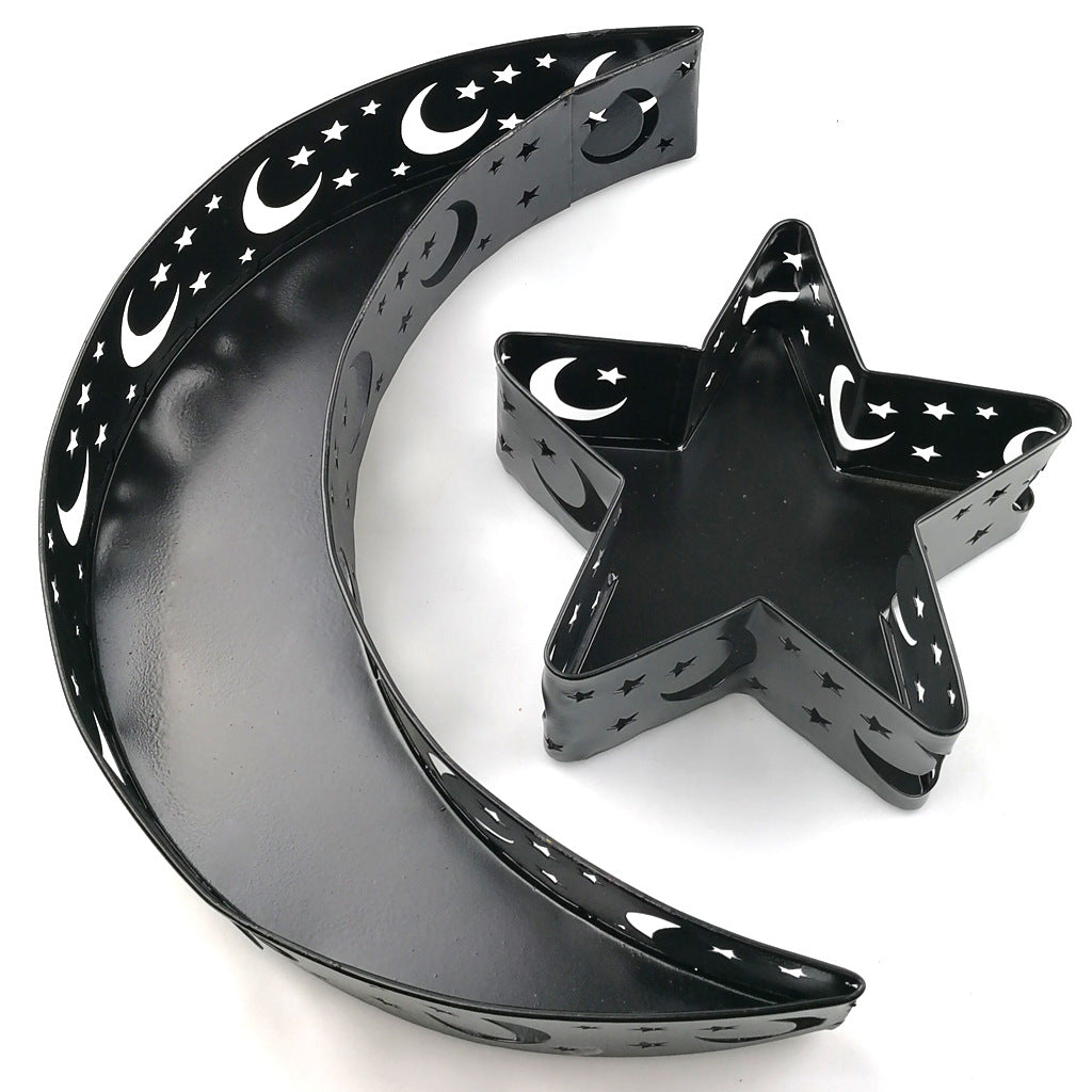 Holzkiste Ornament Ramadan/Eid Dekoration Tablett Handwerk