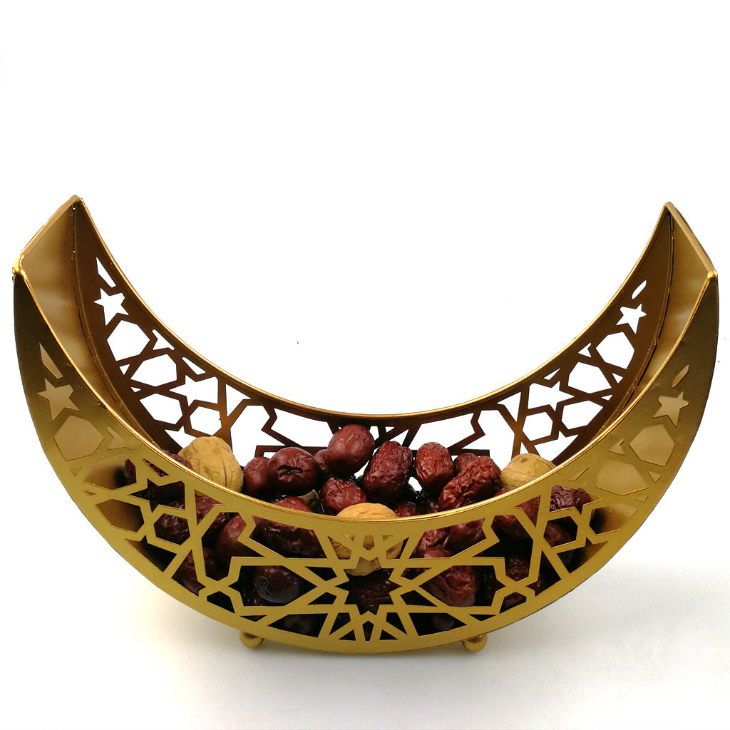 Holzkiste Ornament Ramadan/Eid Dekoration Tablett Handwerk