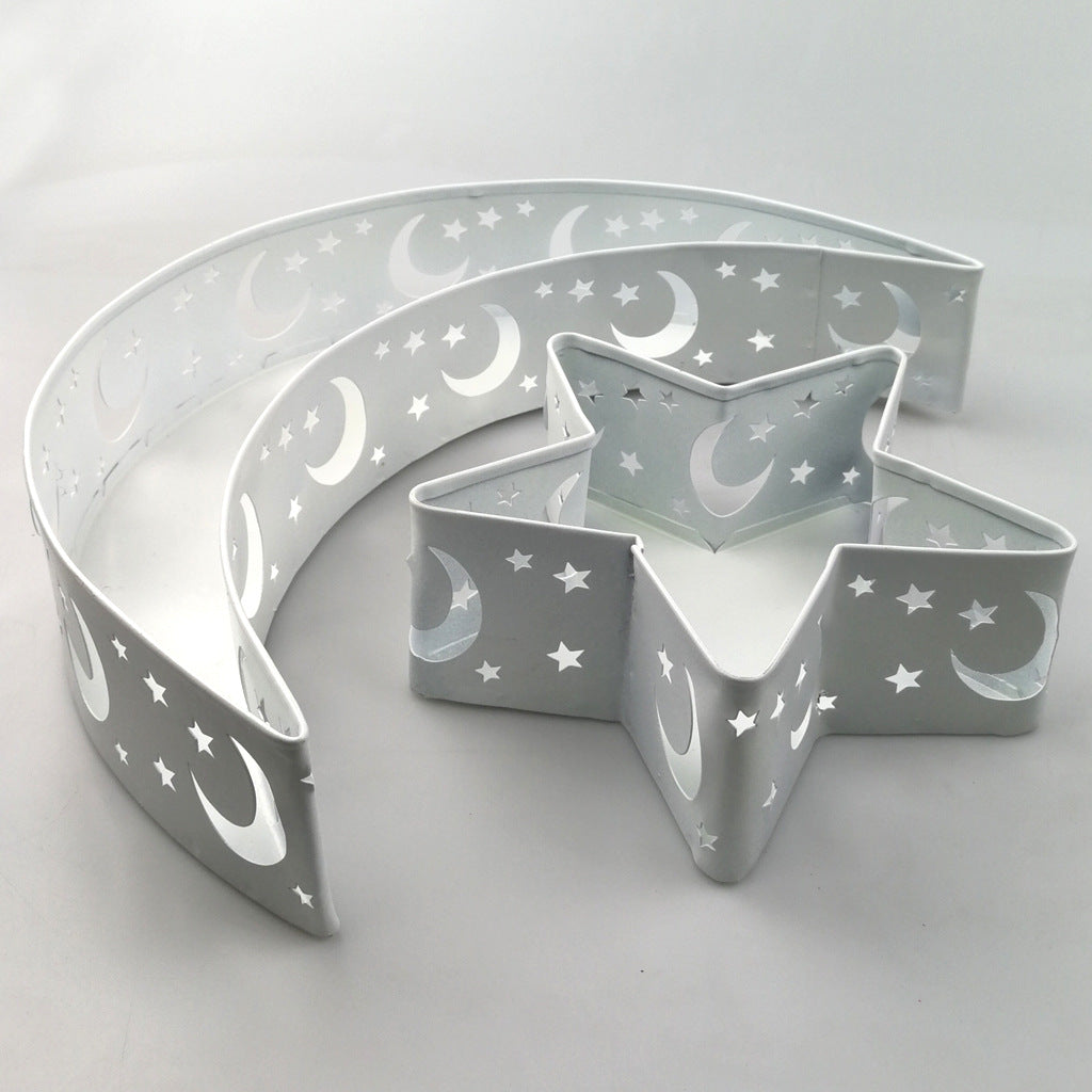 Holzkiste Ornament Ramadan/Eid Dekoration Tablett Handwerk