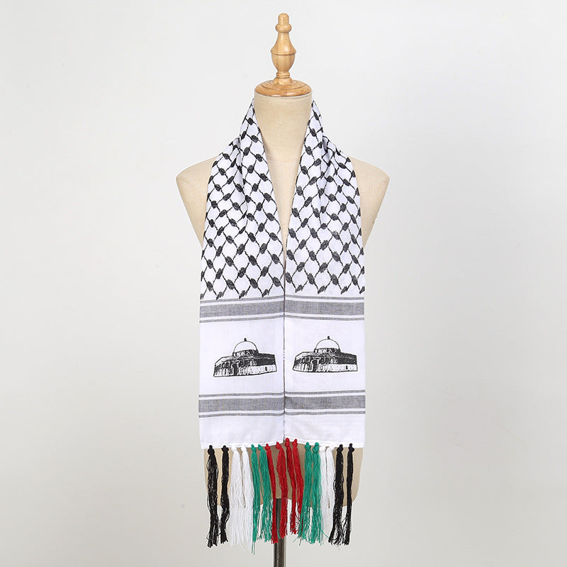 Neuer Palästina-Schal 2025 - Keffiyeh - Al-Aqsa