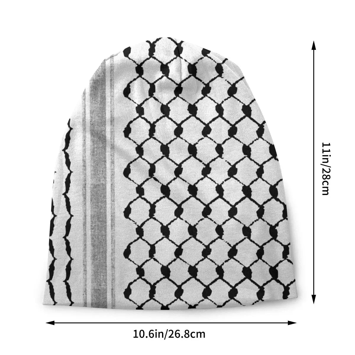 Palestinsk Keffiyeh Mössa